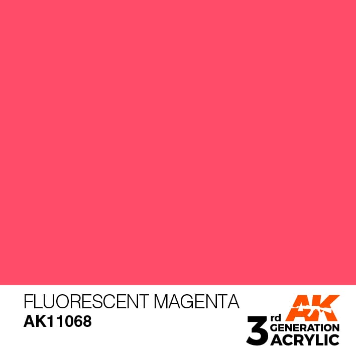 AK11068 Fluorescent Magenta - Standard