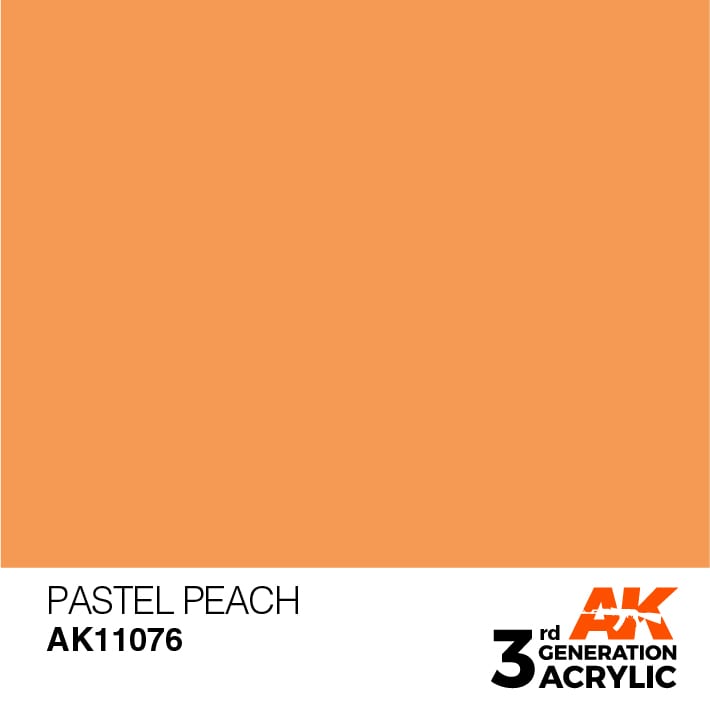 AK11076 Pastel Peach - Pastel