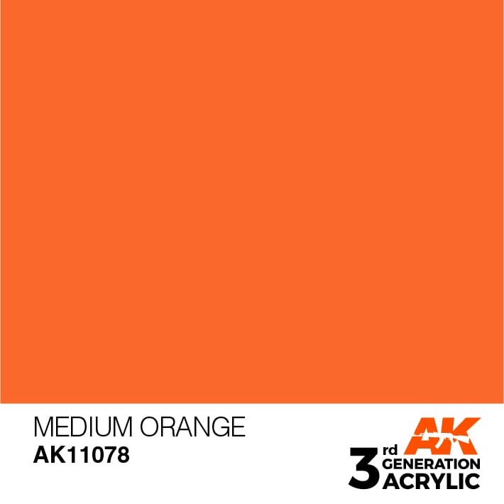 AK11078 Medium Orange - Standard