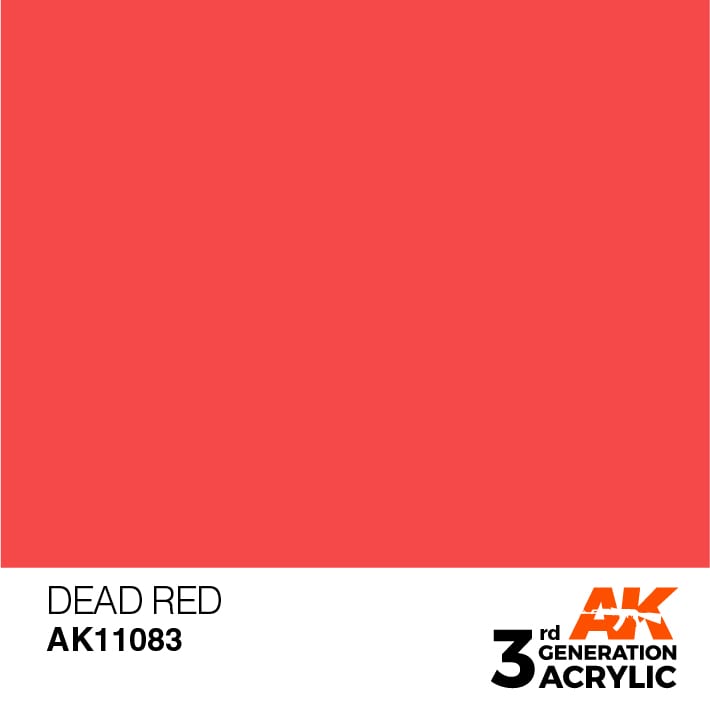 AK11083 Dead Red