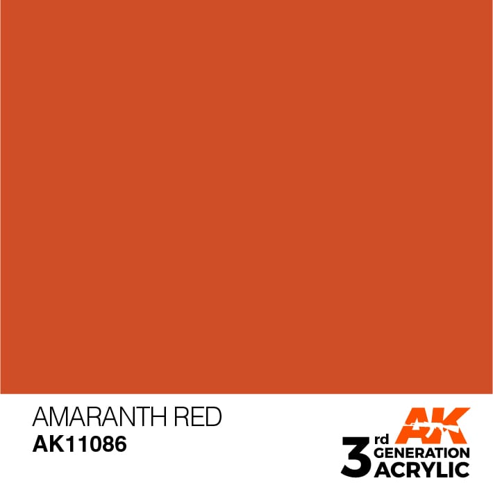 AK11086 Amaranth Red