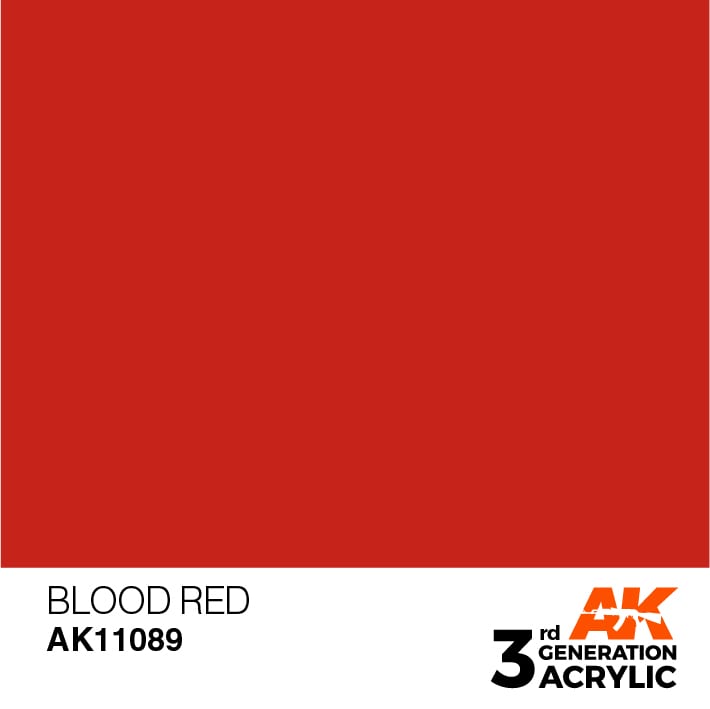 AK11089 Blood red