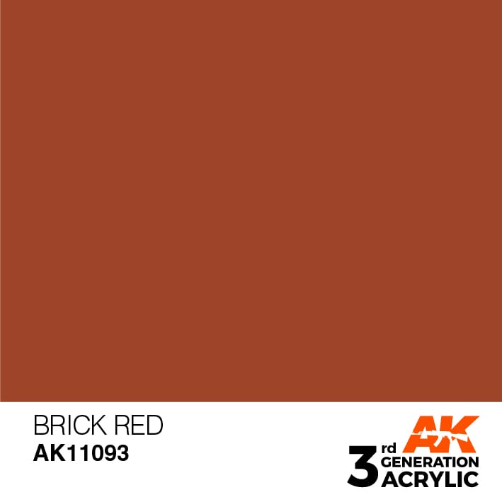 AK11093 Brick Red