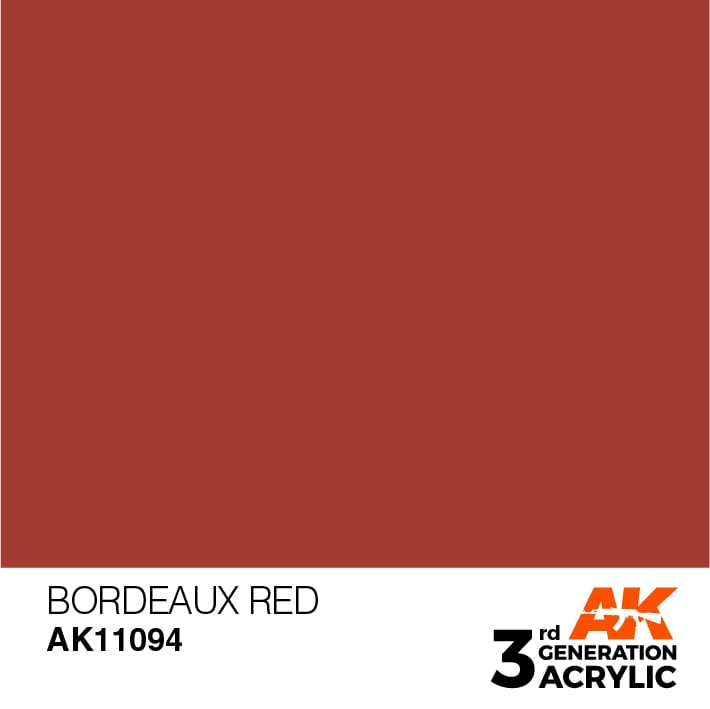 AK11094 Bordeaux Red