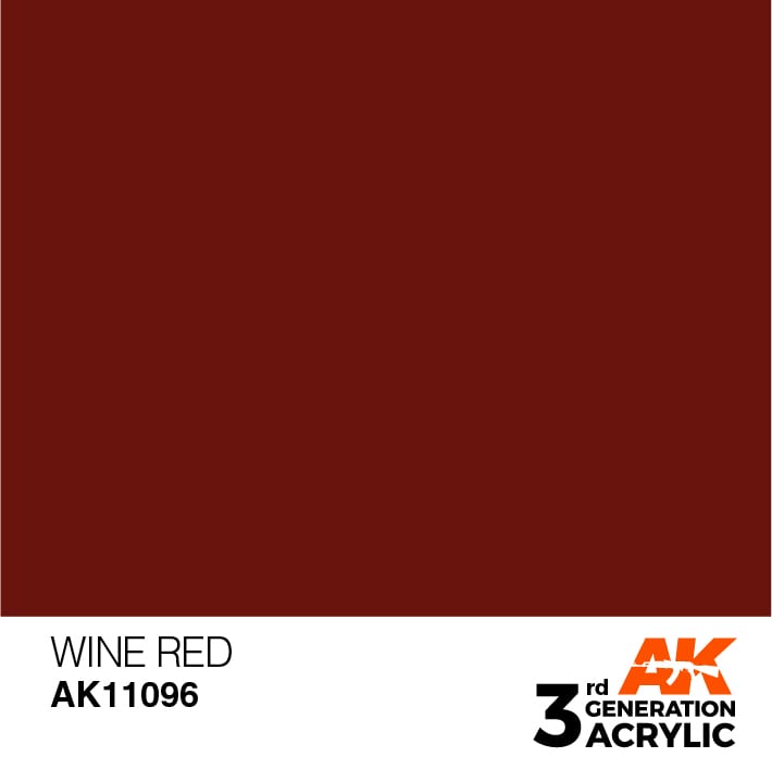 AK11096 Wine Red