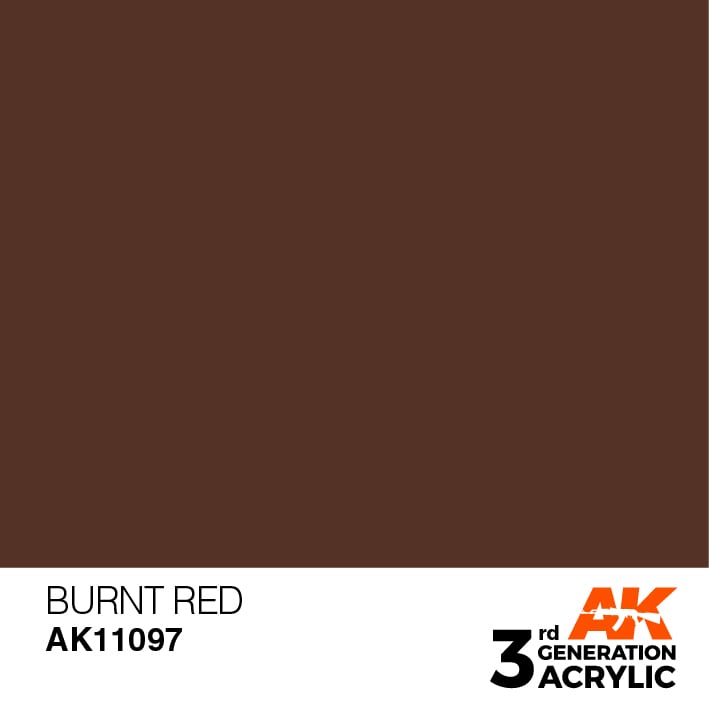 AK11097 Burnt Red