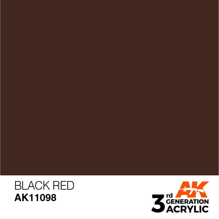 AK11098 Black Red