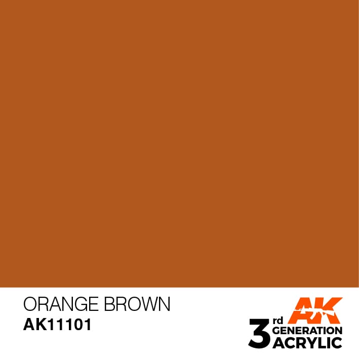 AK11101 Orange Brown