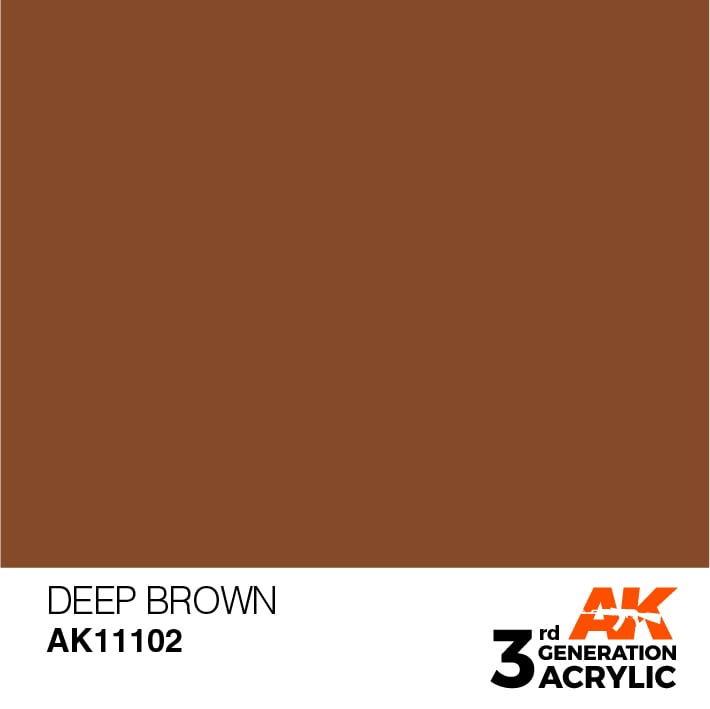 AK11102 Deep Brown - Intense