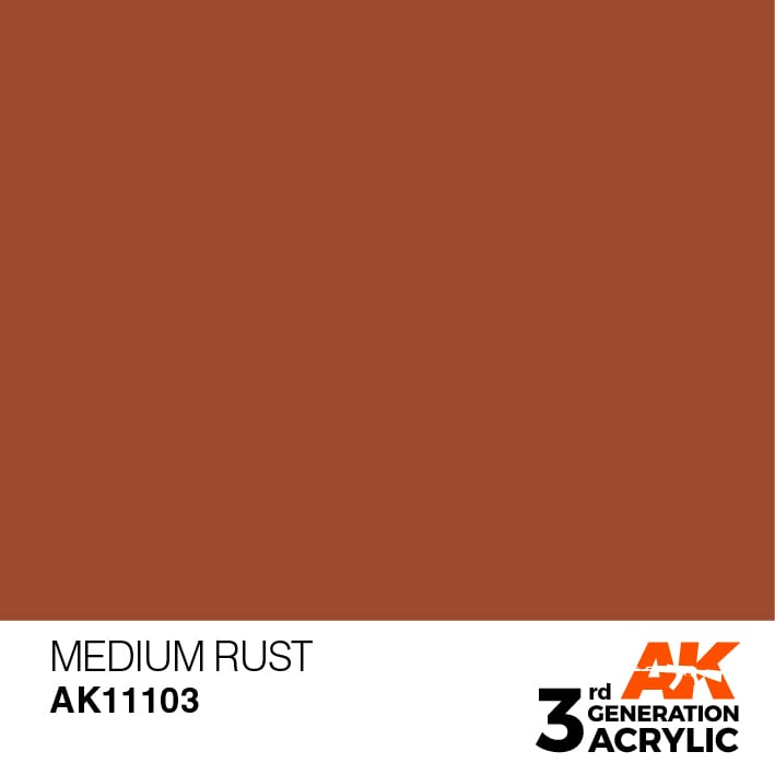 AK11103 Medium Rust - Standard