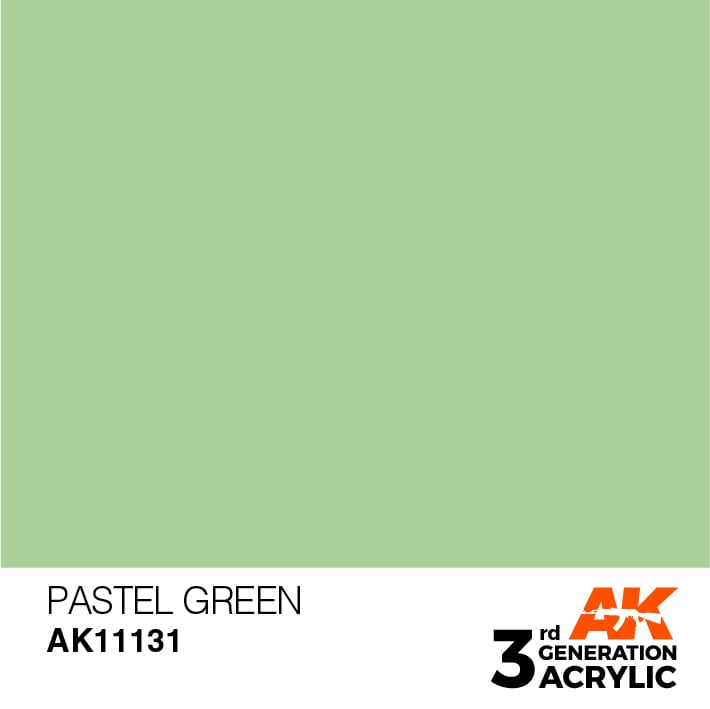 AK11131 Pastel Green - Pastel