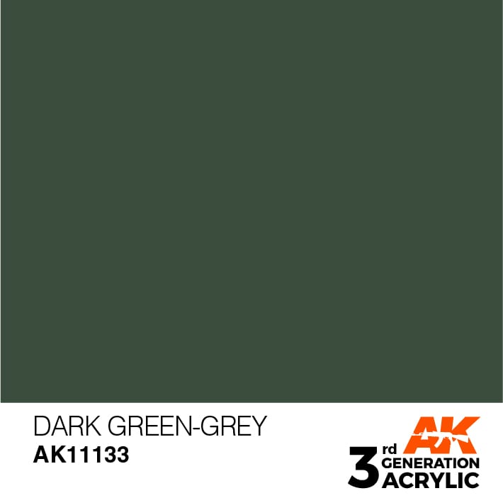 AK11133 Dark Green Grey