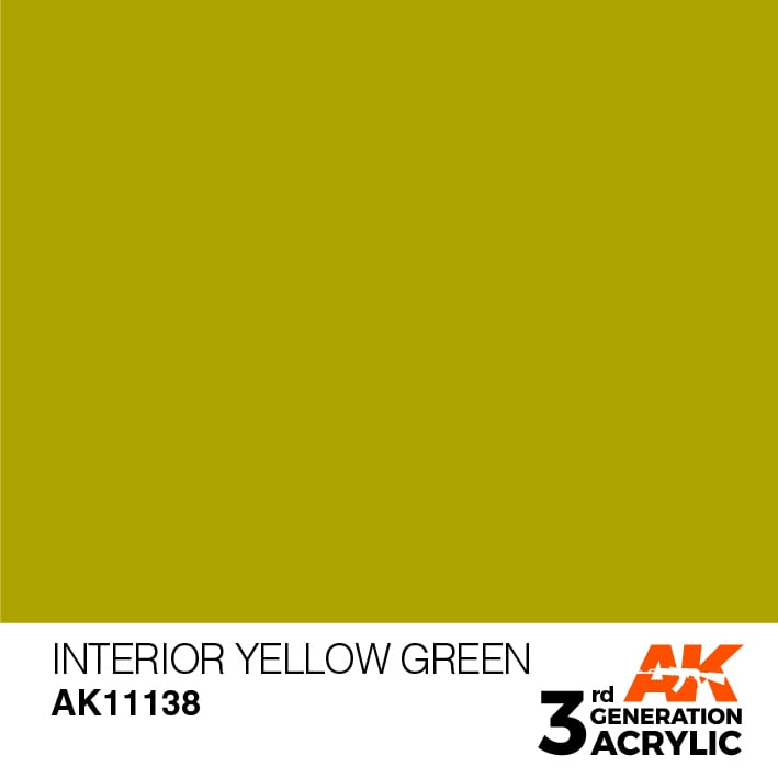 AK11138 Interior Yellow Green