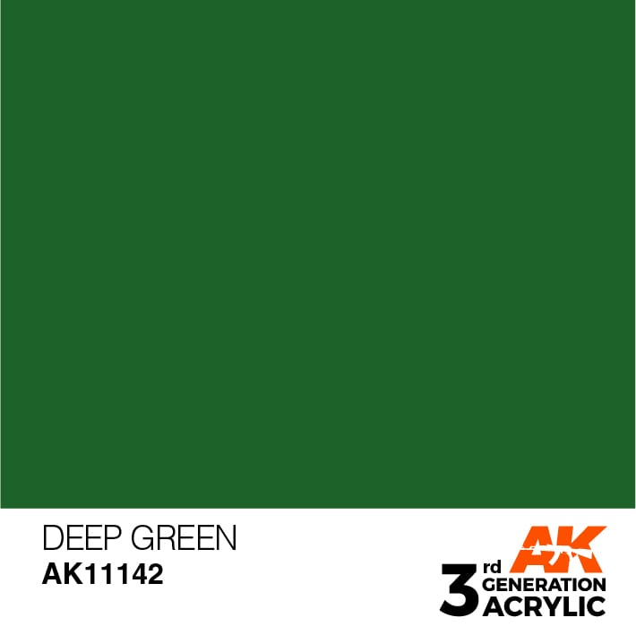 AK11142 Deep Green - Intense