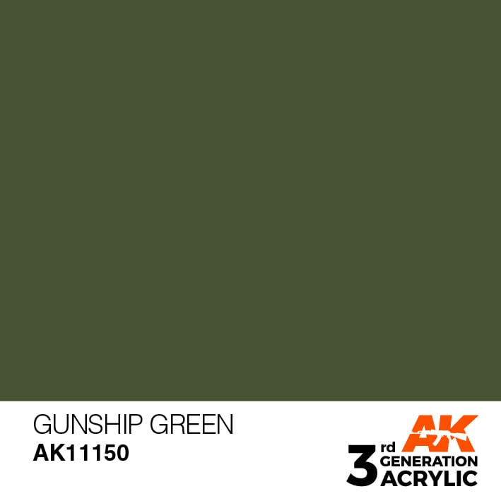 AK11150 Gunship Green