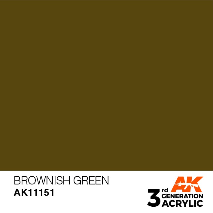 AK11151 Brownish Green