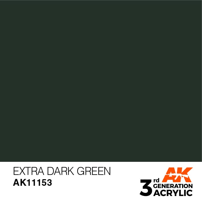 AK11153 Extra Dark Green