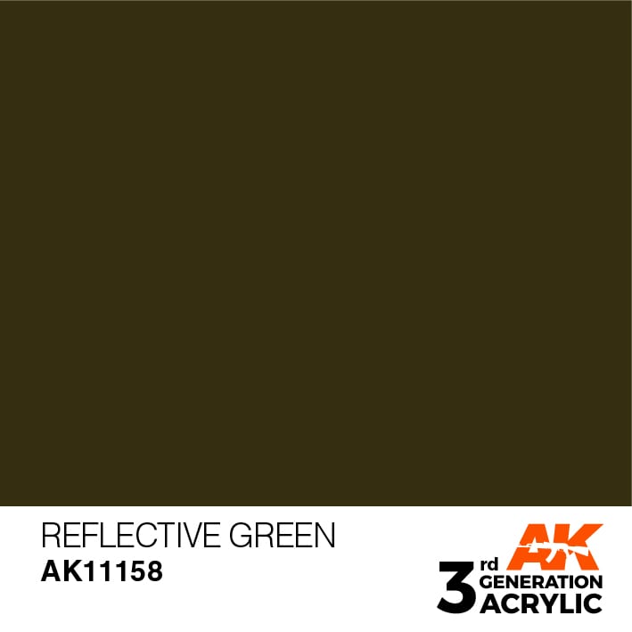 AK11158 Reflective Green