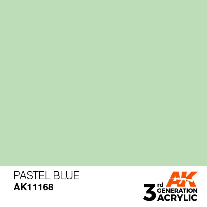 AK11168 Pastel Blue - Pastel