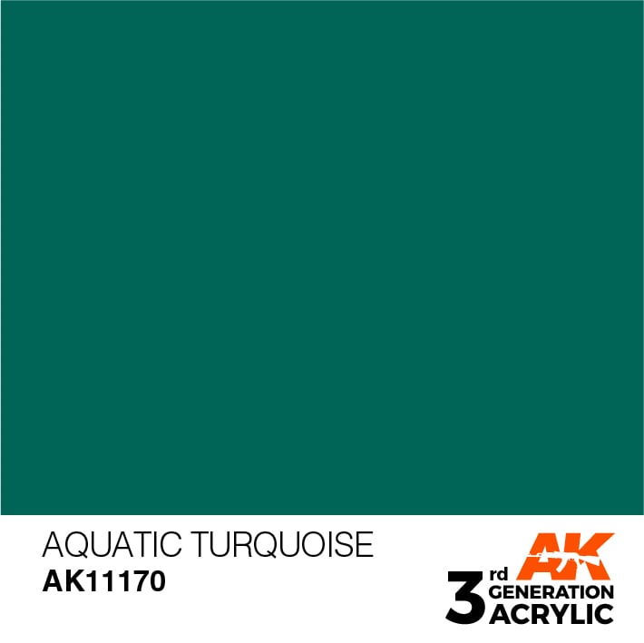 AK11170 Aquatic Turquoise