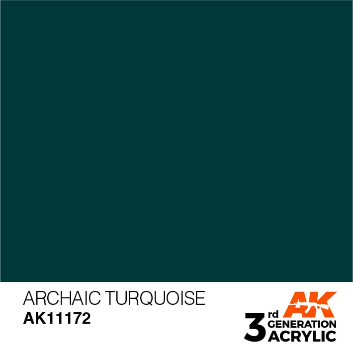 AK11172 Archaic Turquoise