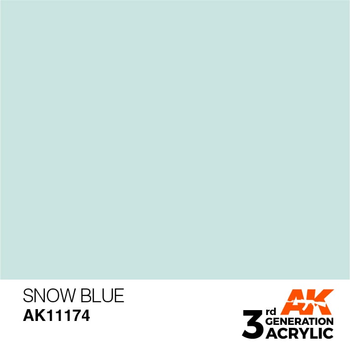 AK11174 Snow Blue