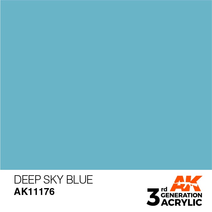 AK11176 Deep Sky Blue