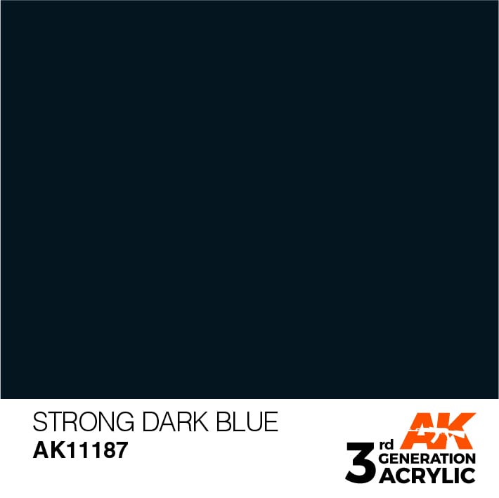 AK11187 Strong Dark Blue