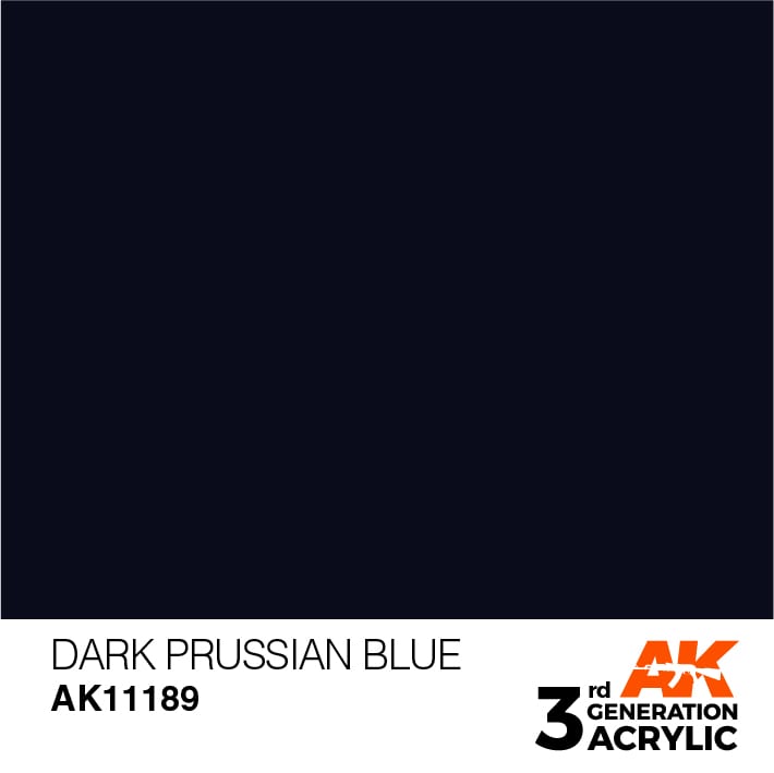 AK11189 Dark Prussian Blue