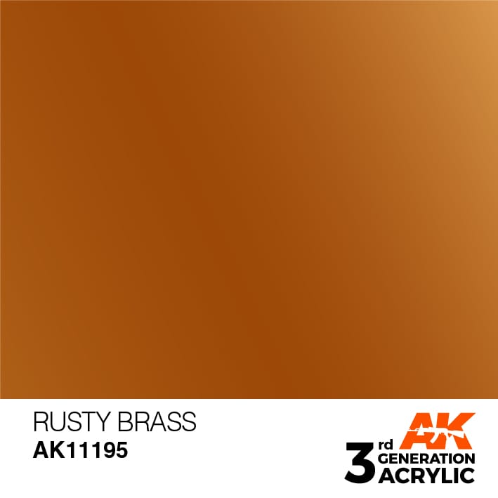 AK11195 Rusty Brass - Metallic