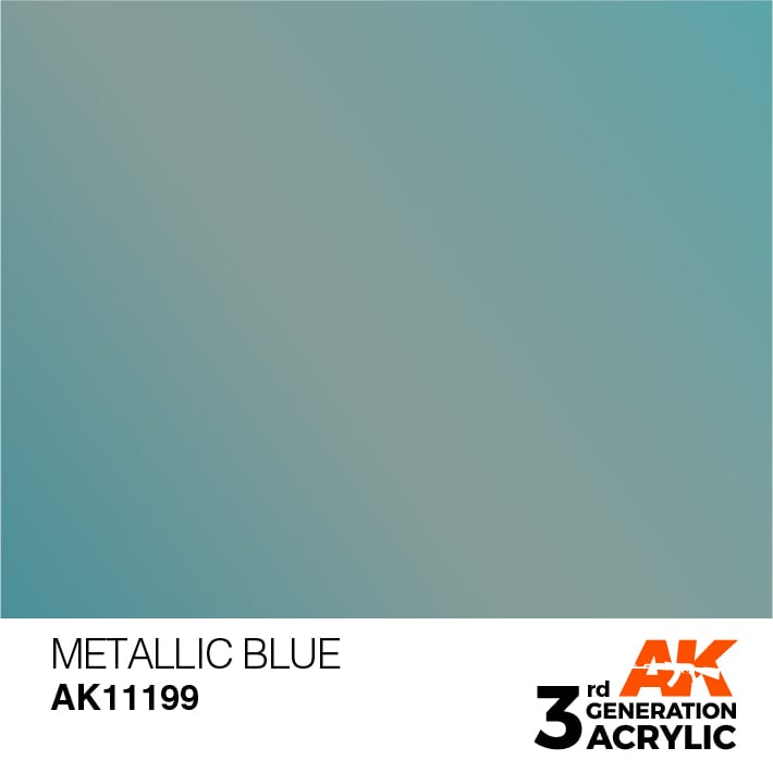 AK11199 Metallic Blue - Metallic