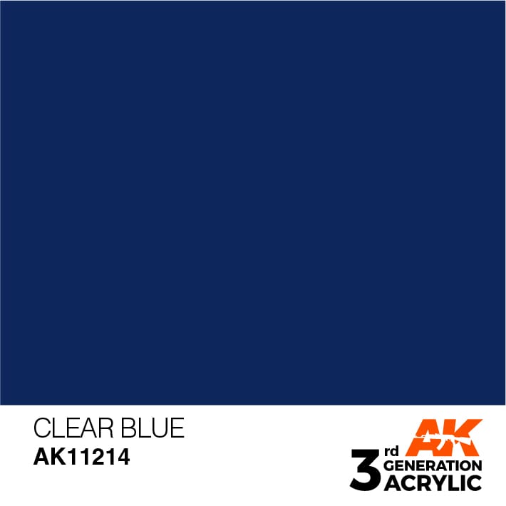 AK11214 Clear Blue