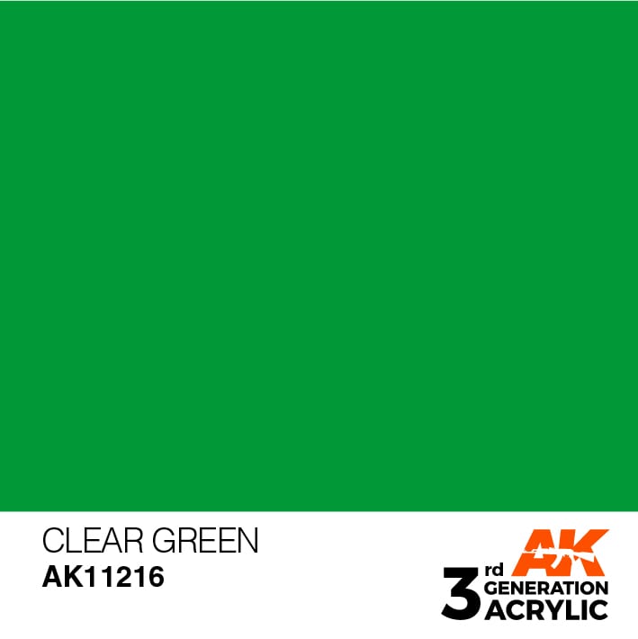AK11216 Clear Green