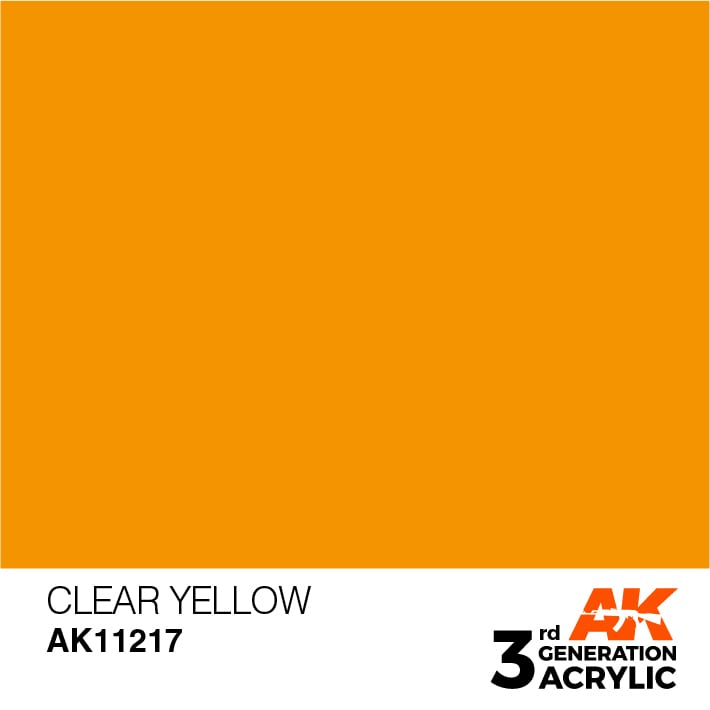 AK11217 Clear Yellow