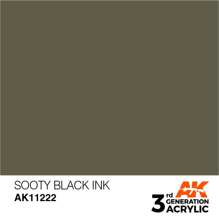 AK11222 Sooty Black Ink