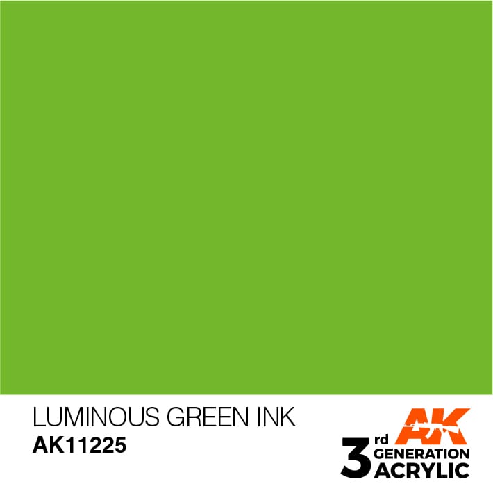 AK11225 Luminous Green Ink - Ink