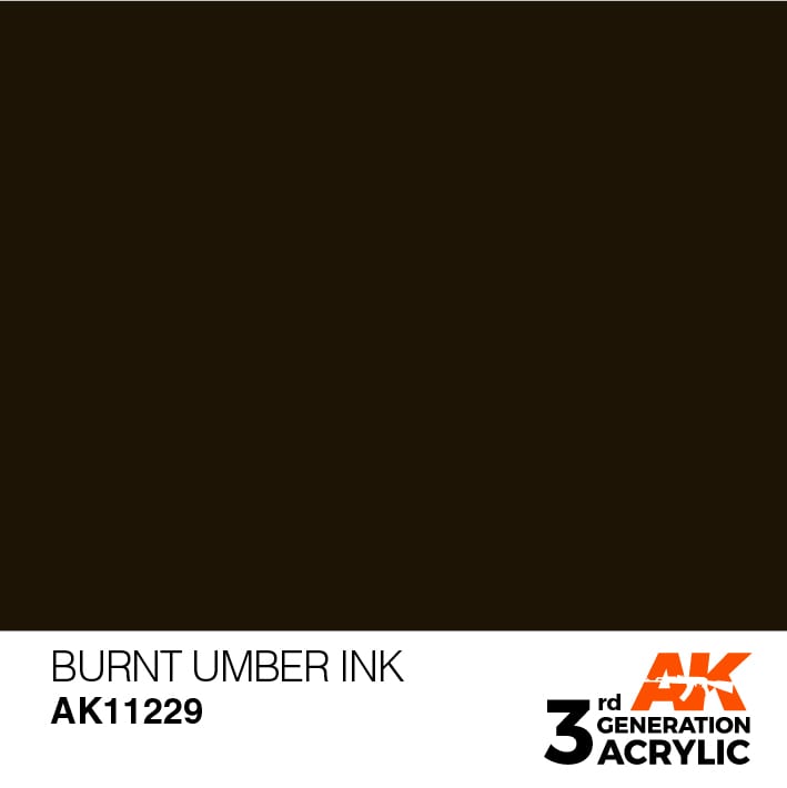 AK11229 Burnt Umber Ink - Ink