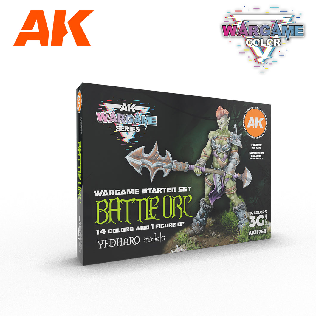 AK Wargame Series Battle Orc Starter Set