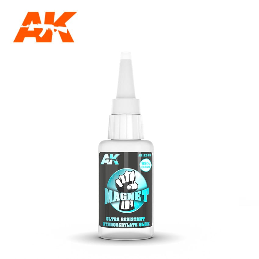 AK Magnet Ultra Resistant Cyanoacrylate Glue 20g