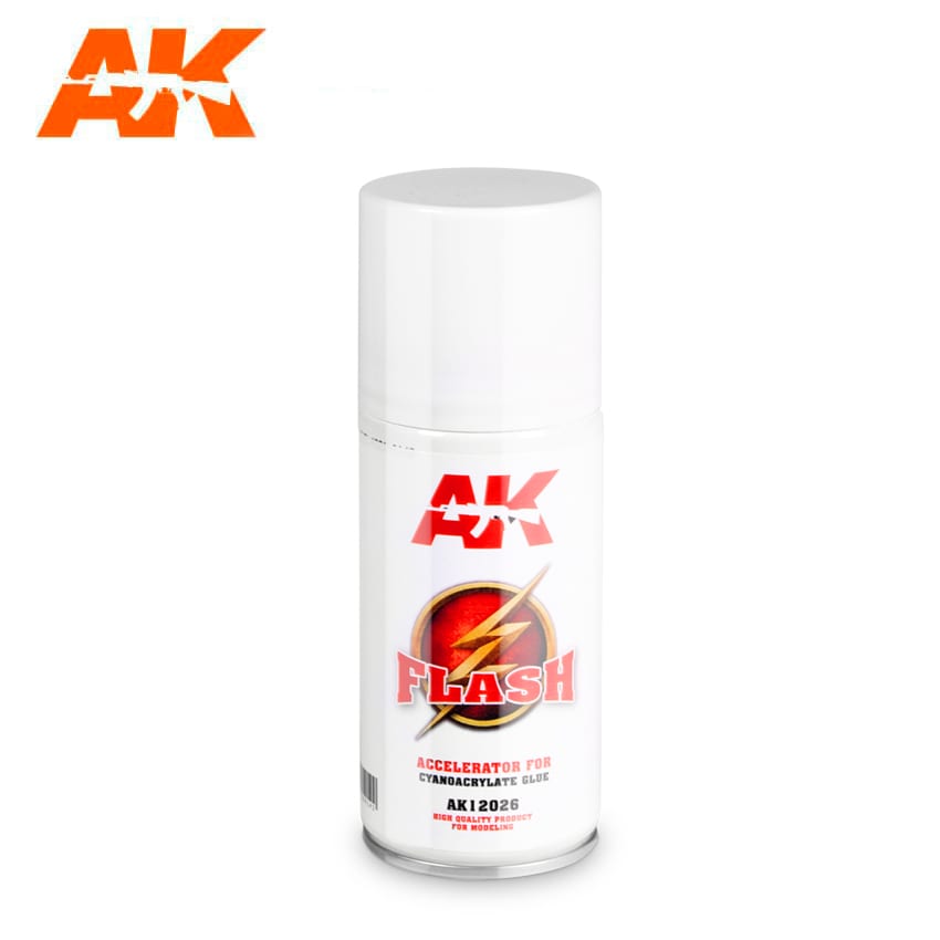 AK Flash; Accelerator for Cyanoacrylate Glue 150ml