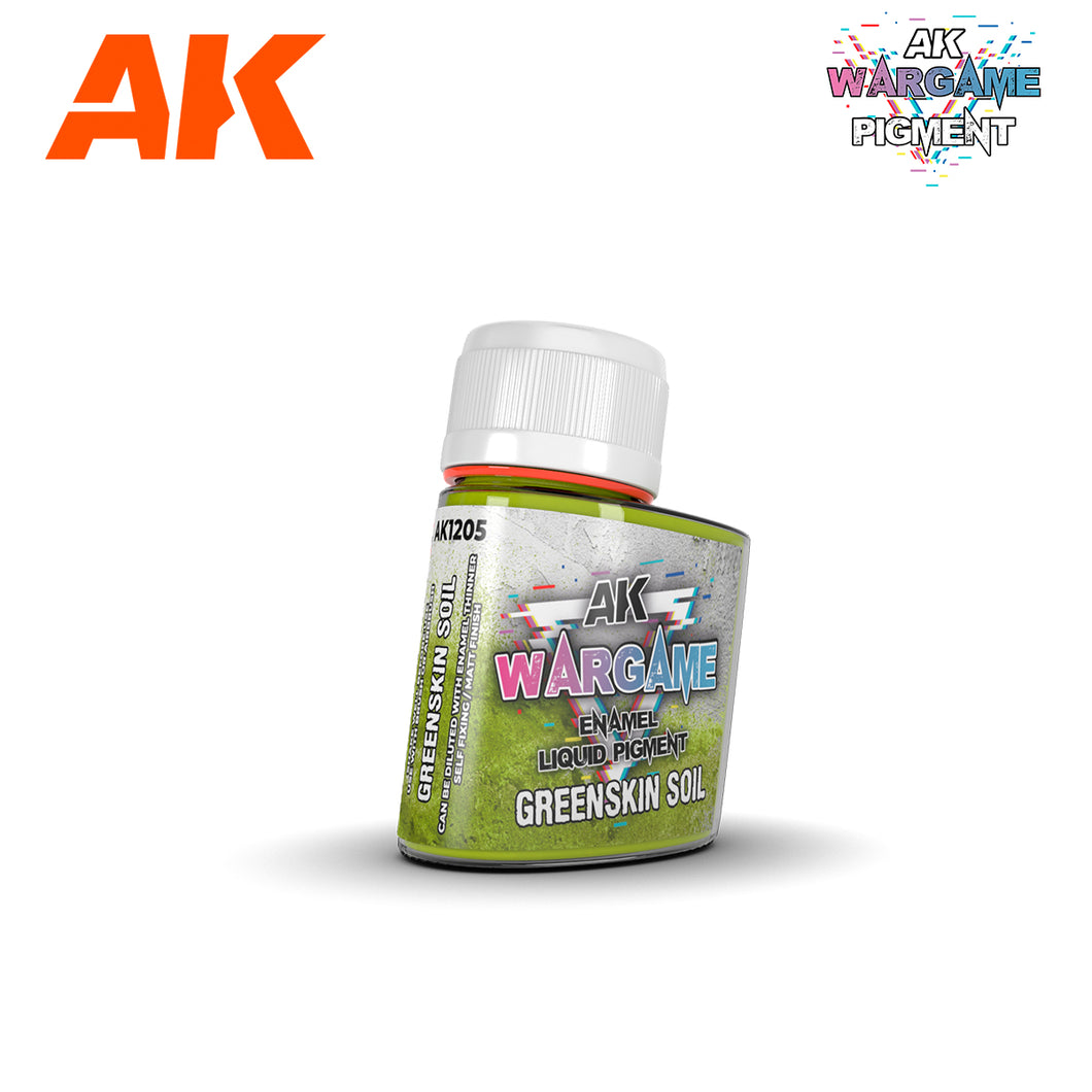 Greenskin Soil - Enamel Liquid Pigment AK1205