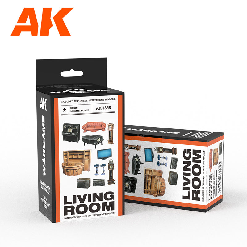 Living Room Pieces (Resin) AK1358