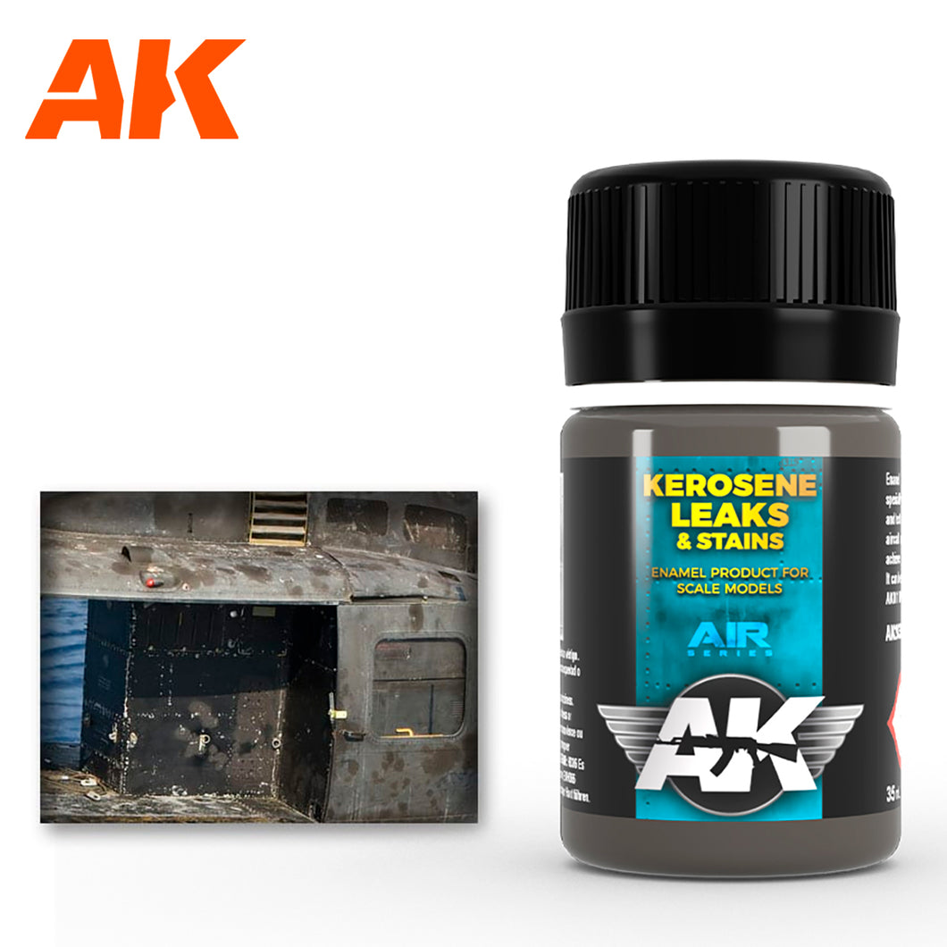 AK2039 Streaking Kerosene Leaks and Stains