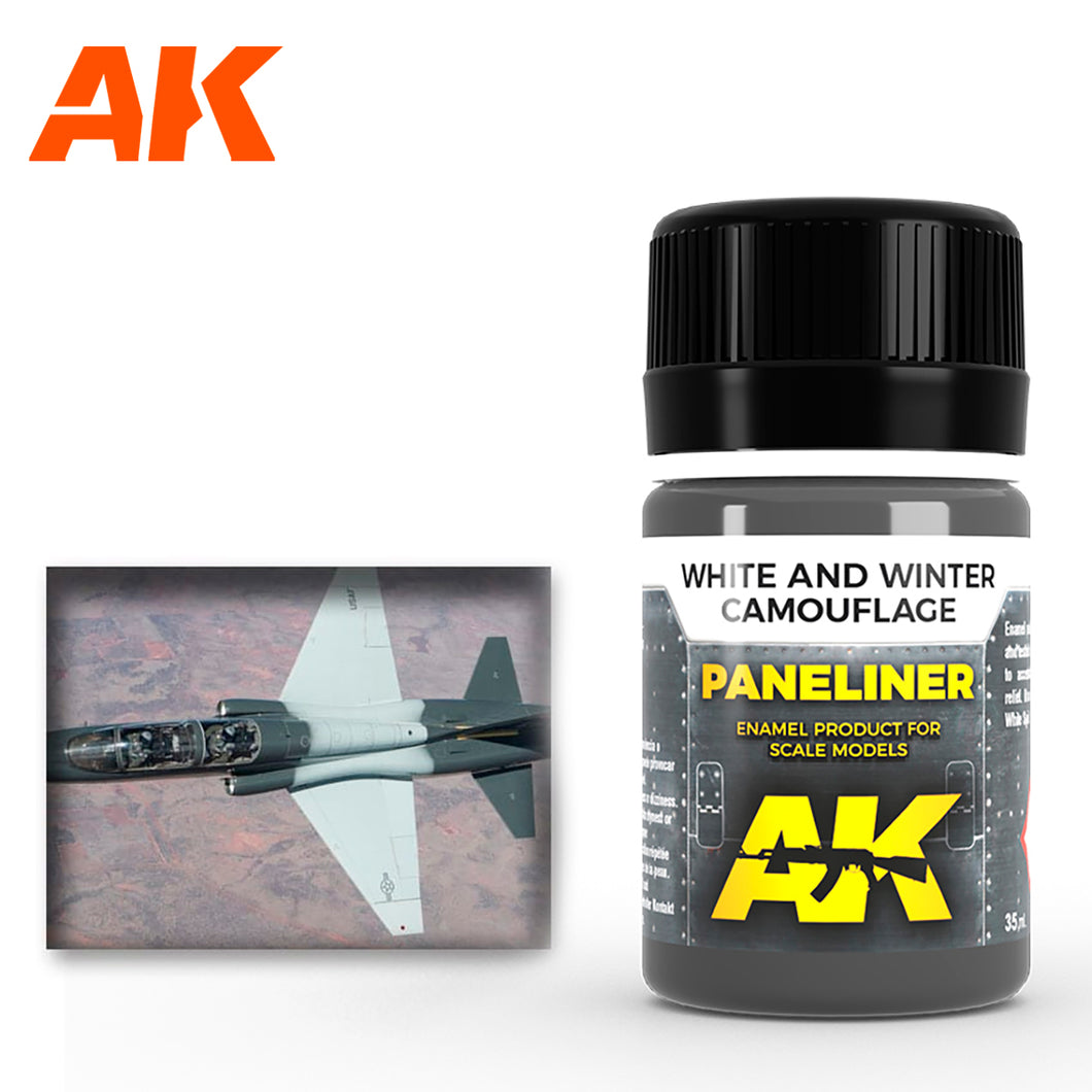 AK2074 Paneliner White & Winter Camouflage
