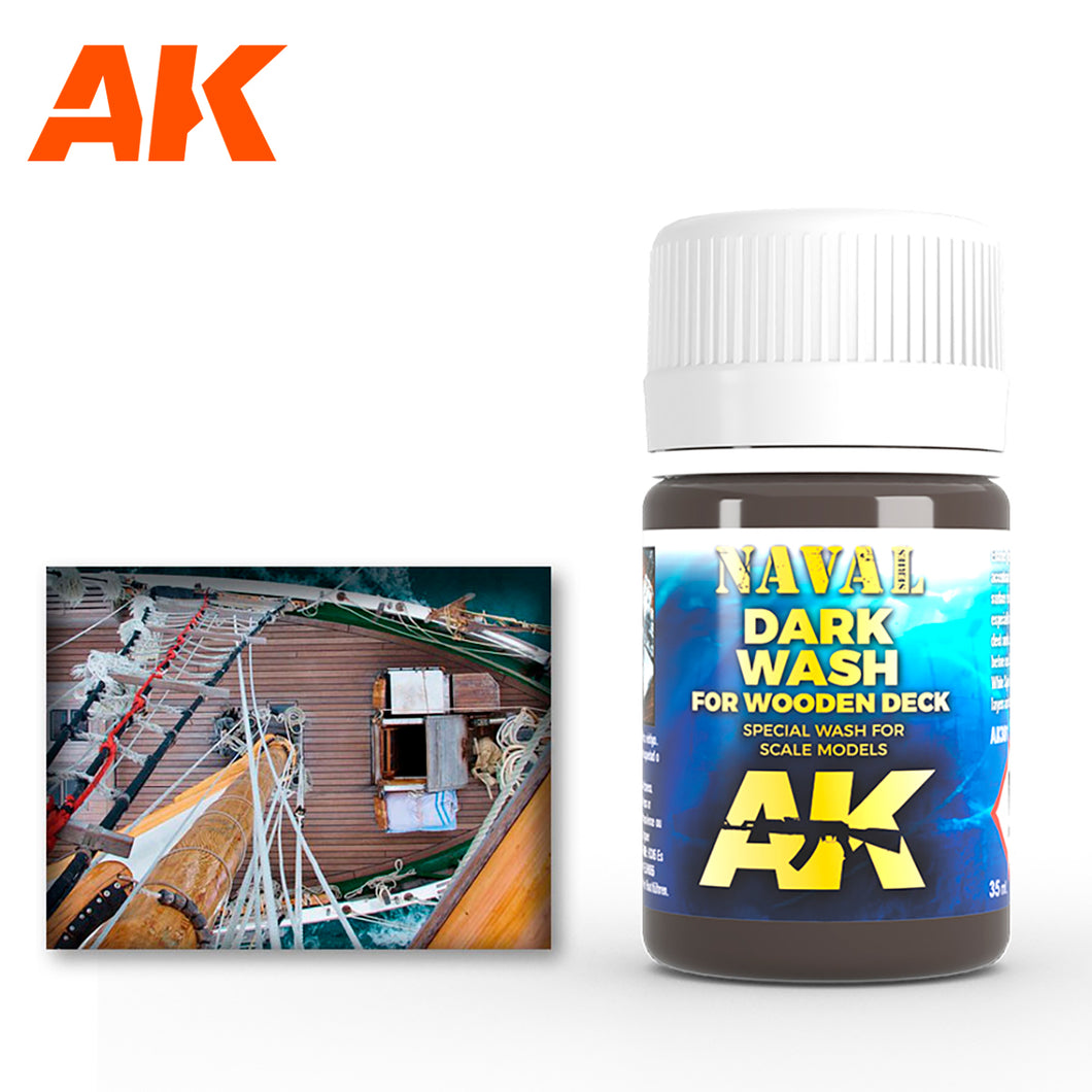 AK301 Naval Dark Wash for Wooden Deck