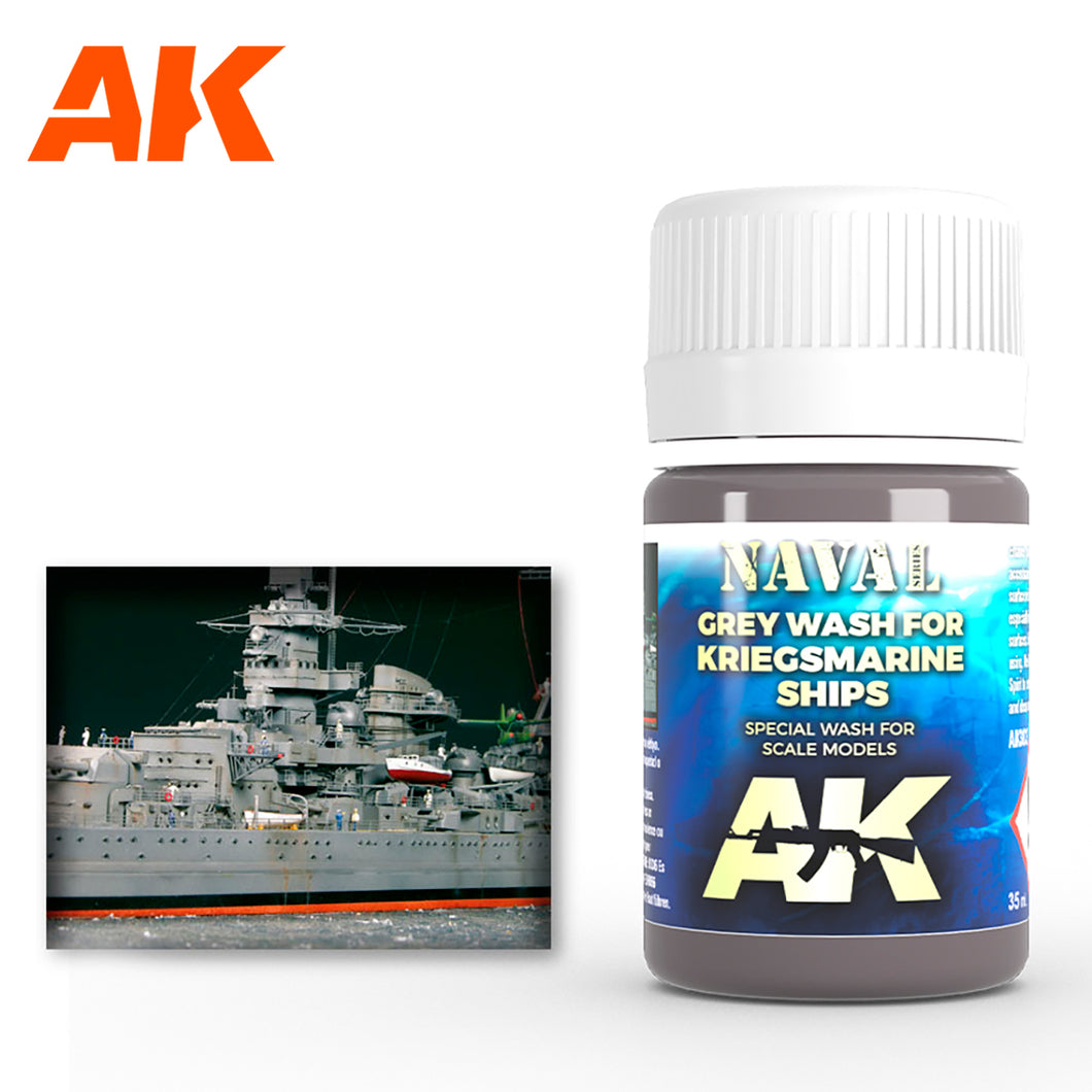 AK303 Grey Wash for Kriegsmarine Ships