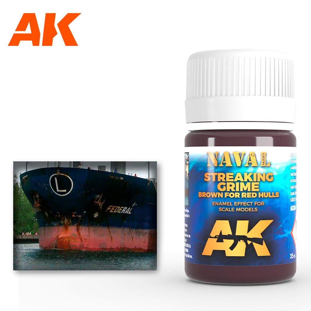 AK304 Streaking Grime Brown for Red Hulls