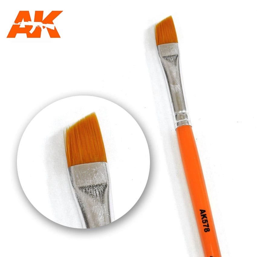 AK578 Diagonal Brush Synthetic