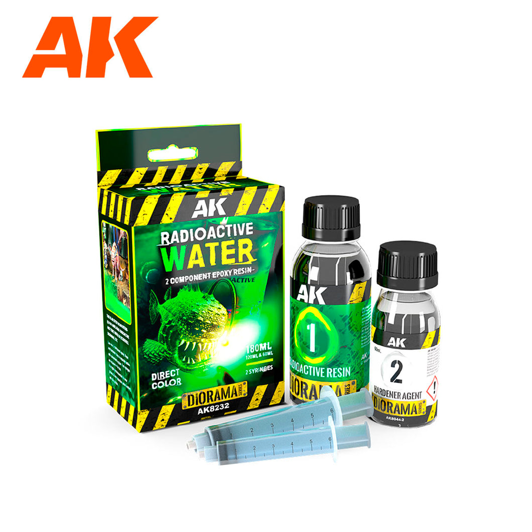 Resin Radioactive Water - 2 Components - AK8232 180ml