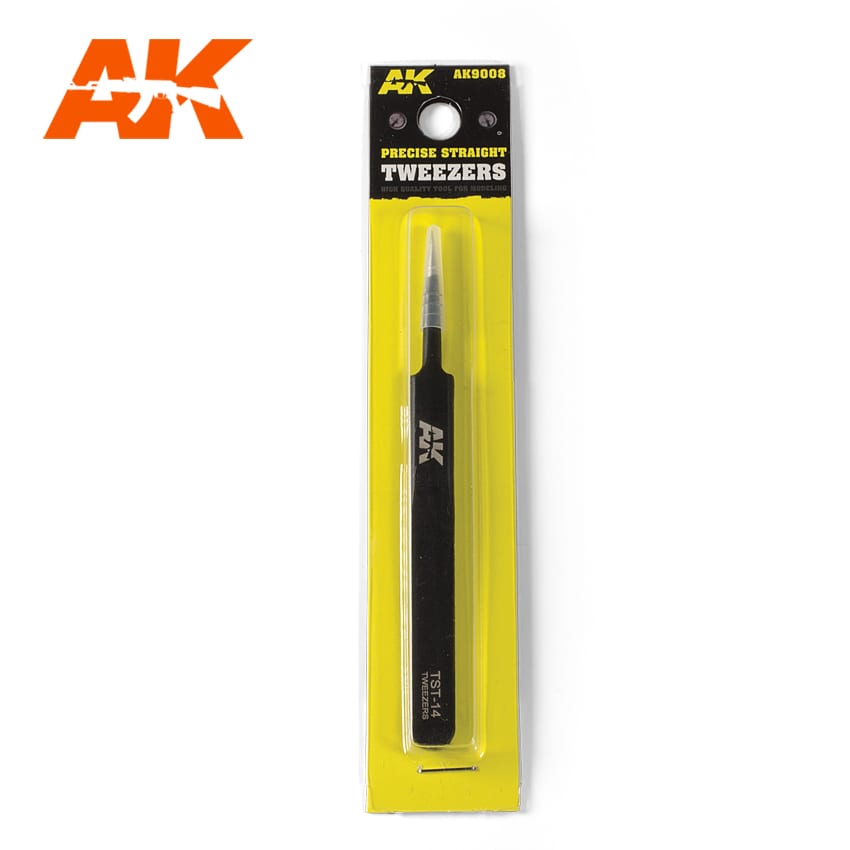 Precise Straight Tweezers Ak9008
